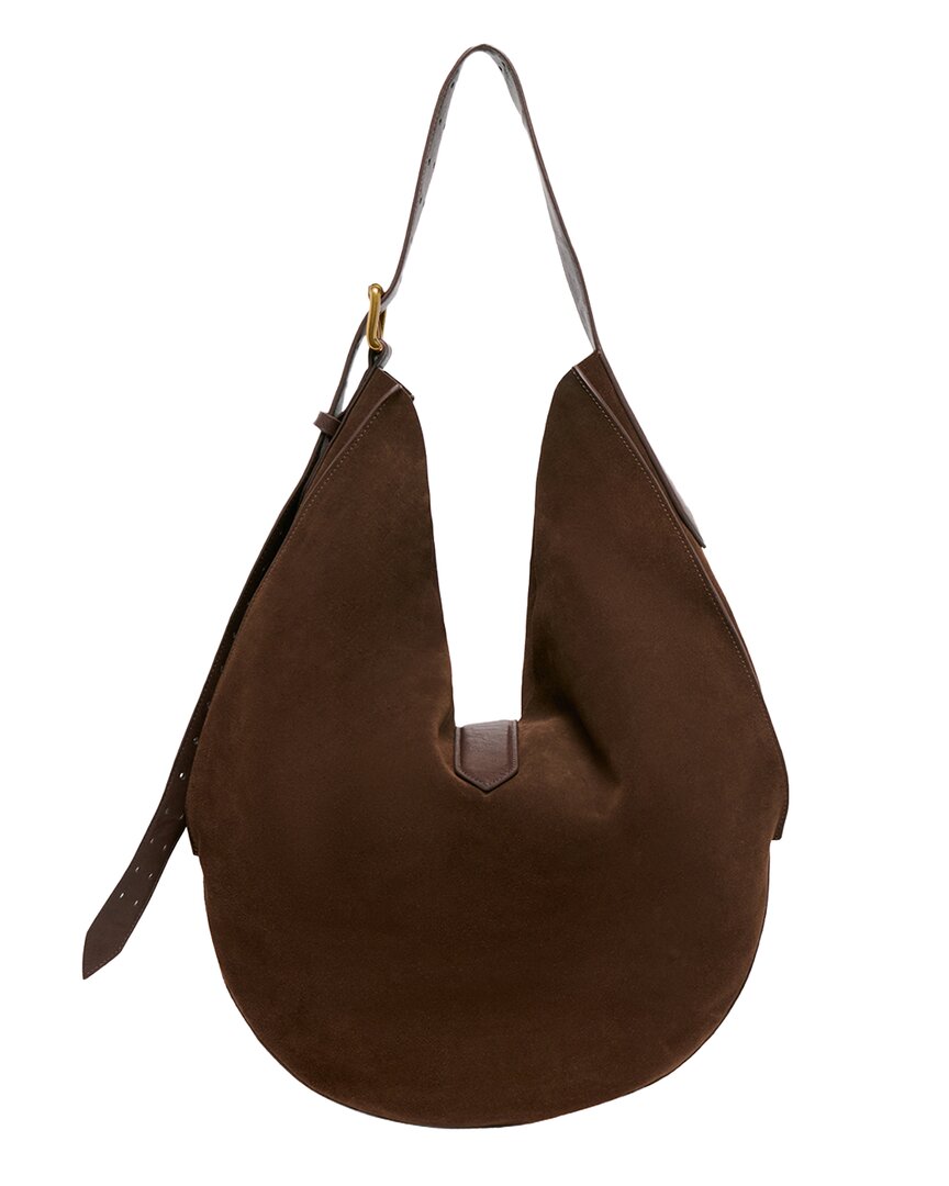oakley suede hobo bag