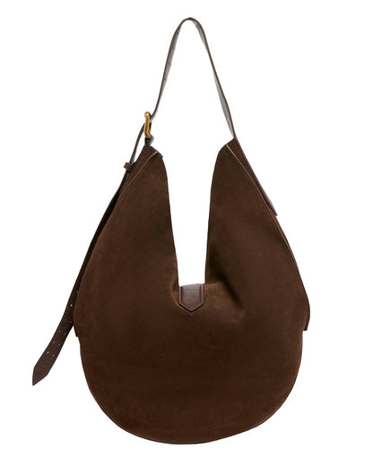 oakley suede hobo bag