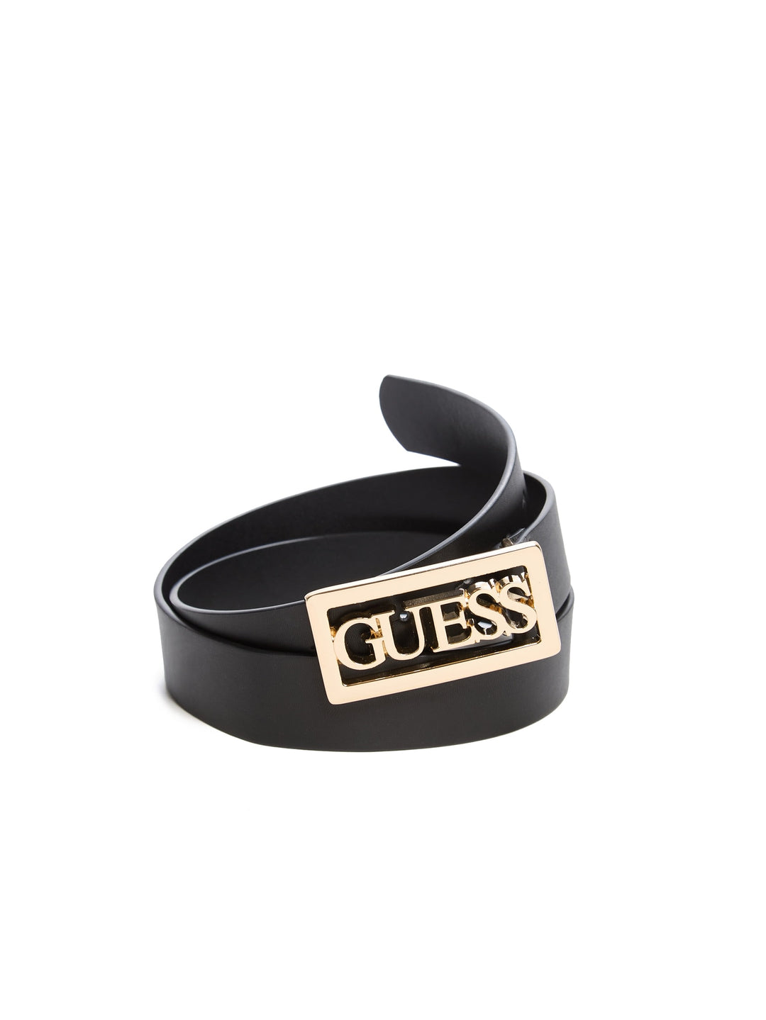 cutout logo plaque belt
