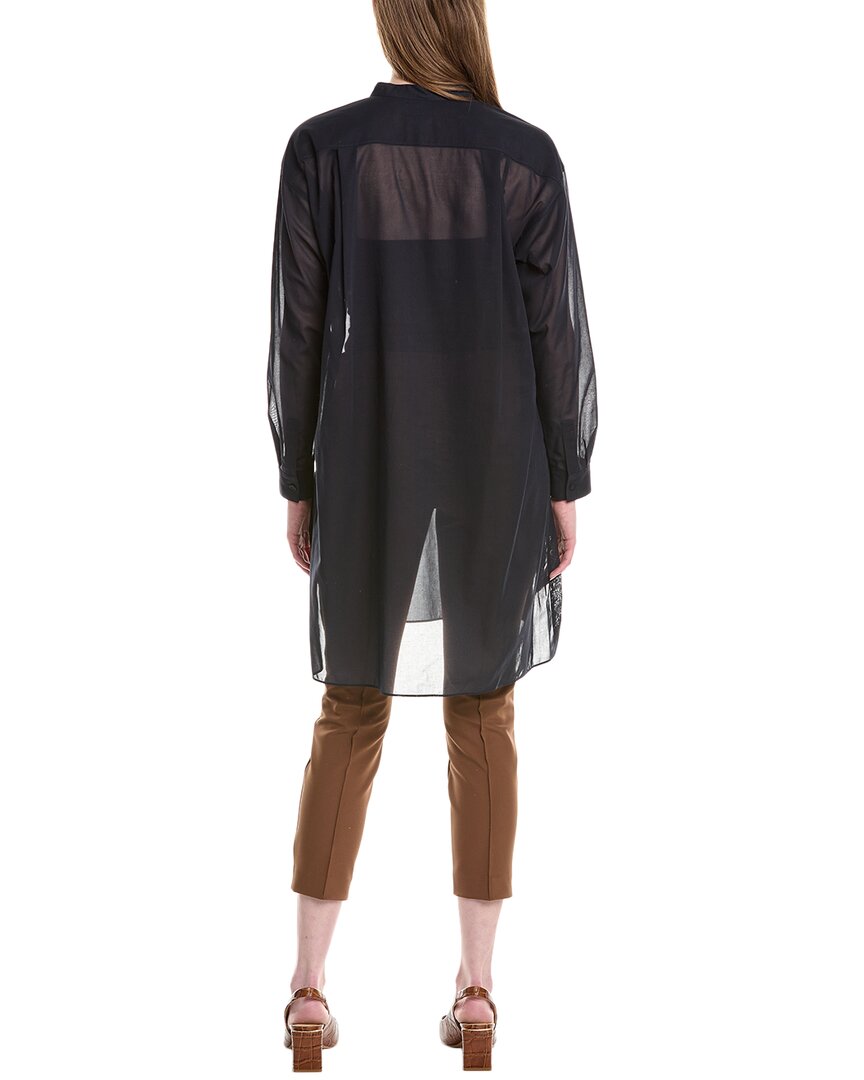 band collar tunic