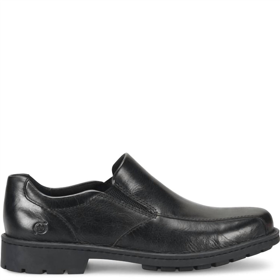 men's laken slip on in black