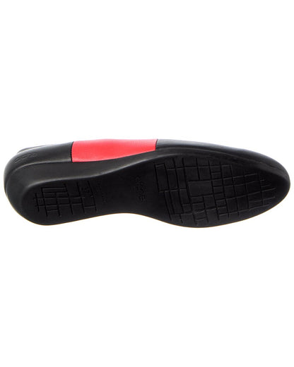 onyele leather flat