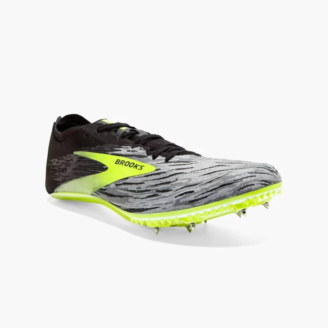 men's qw-k v4 shoes in black/gray/green