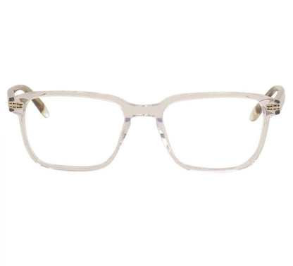 men's elliston rectangle eyeglasses in crystal