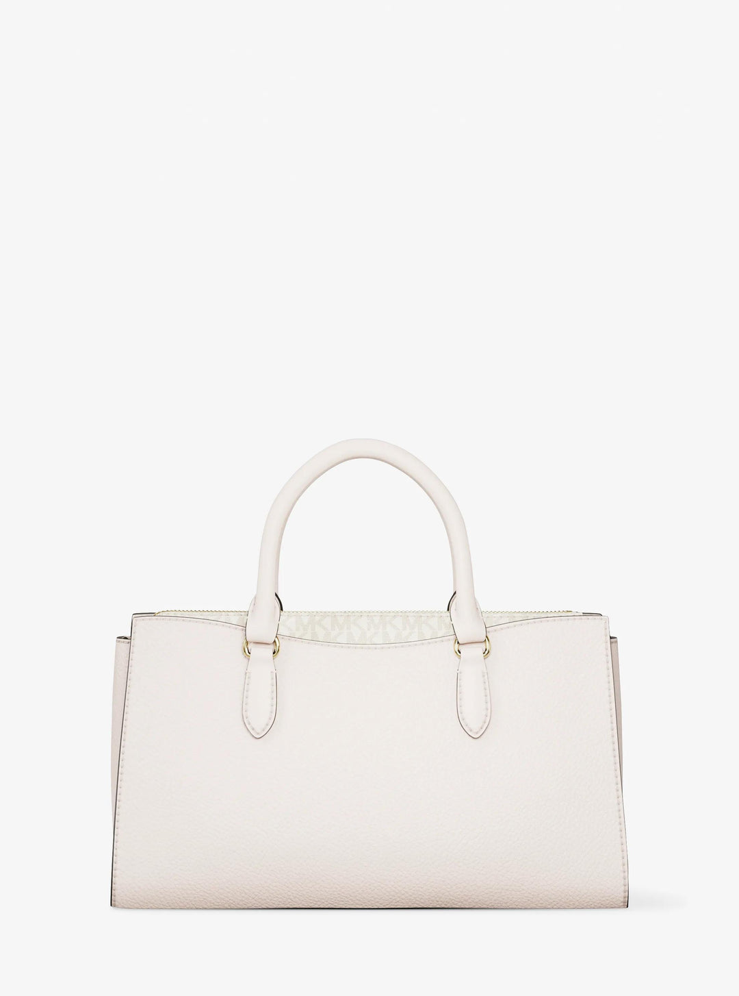 arden medium leather top-zip satchel