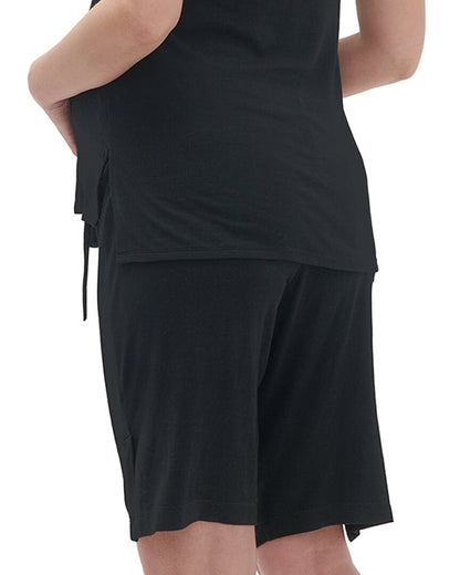 maternity the softest rib short