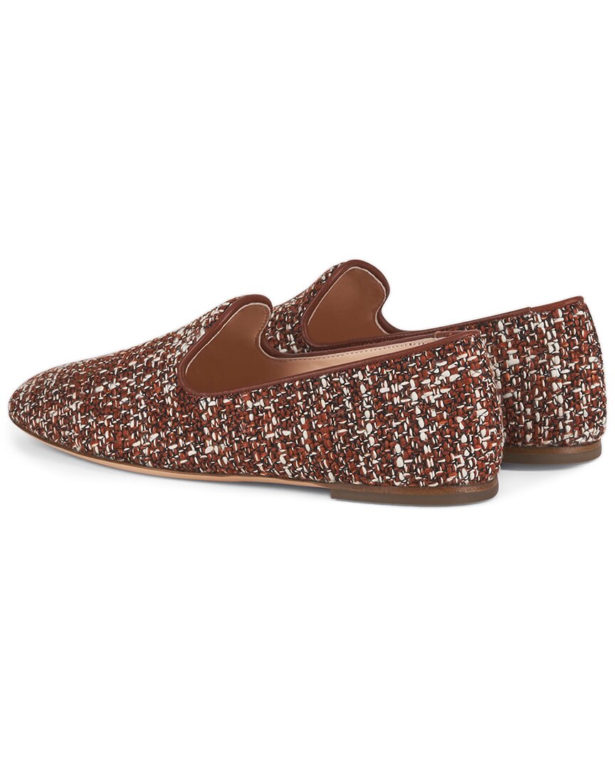 melange flat loafer
