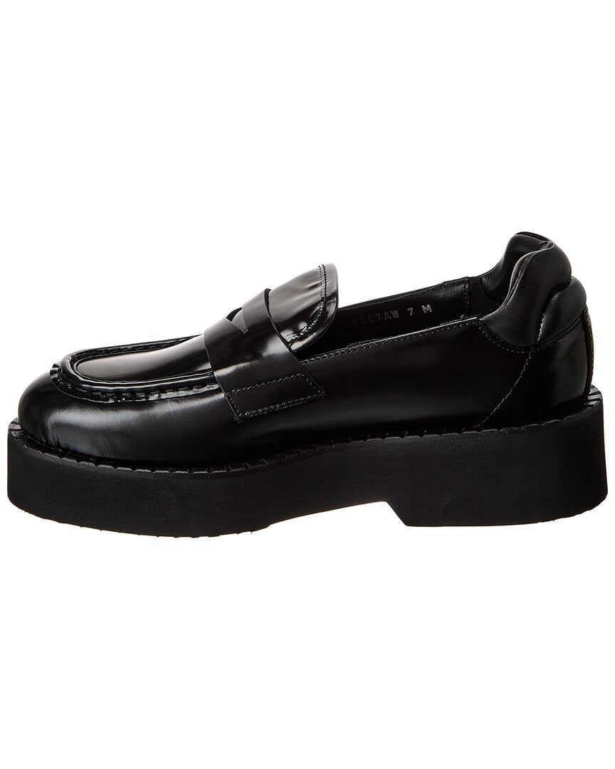 marta weatherproof leather loafer