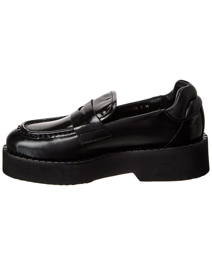 marta weatherproof leather loafer