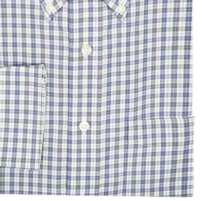 men's cotton long sleeve sport shirt in billy