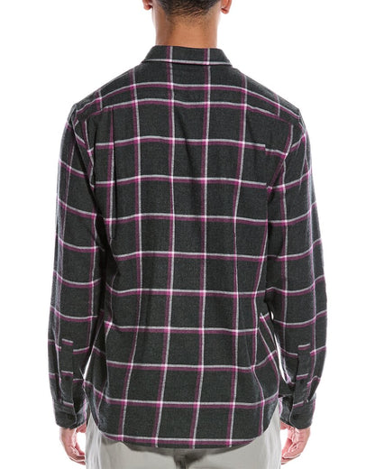 brushed flannel shirt
