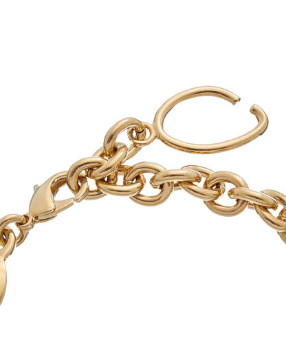 oval crystal necklace