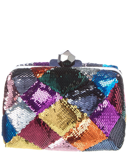 prismick satin clutch
