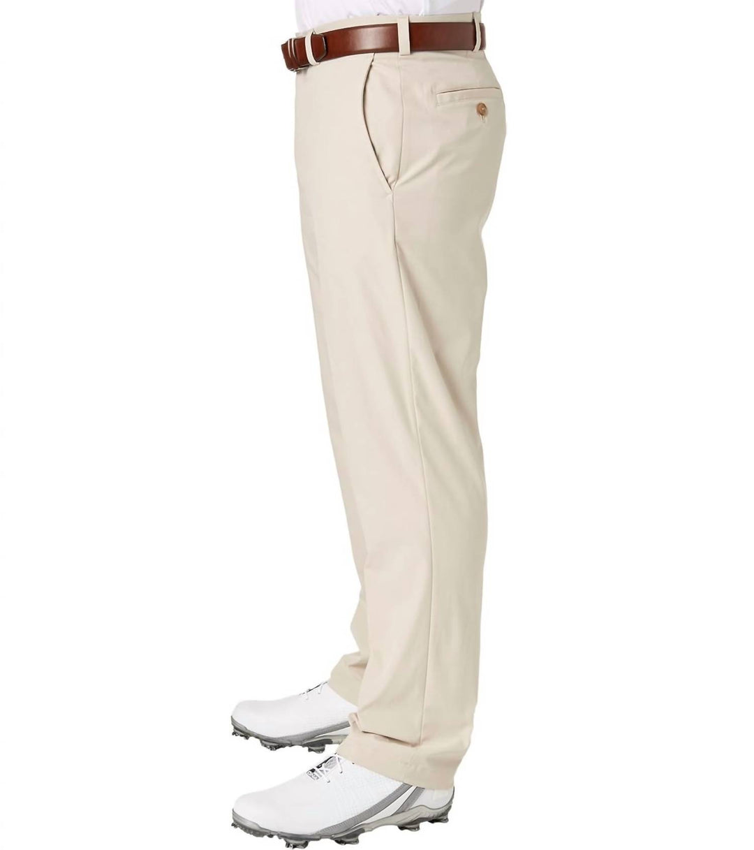 11 majors core golf straight fit pant - big & tall in light khaki