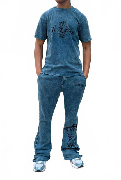 XXLarge - washed blue