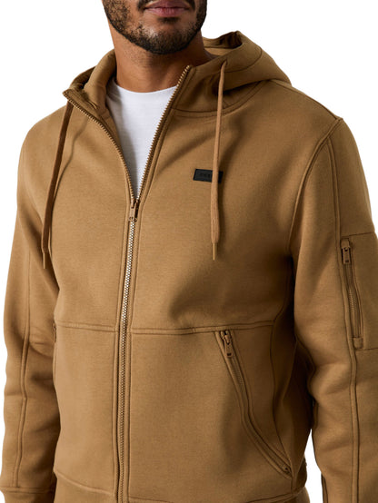 joel full-zip fleece hoodie