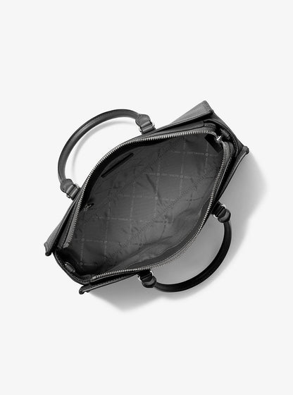 arden medium top-zip satchel