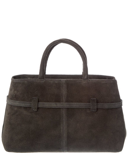 elspeth suede shoulder bag