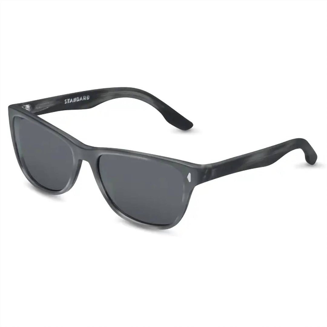 One Size - matte grey tortoise/ grey lens