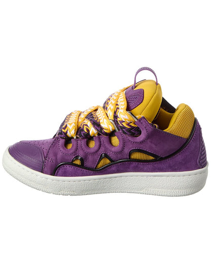 curb leather sneaker