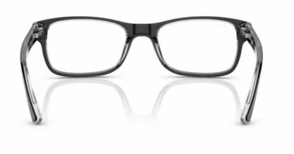 unisex rx5268 glasses in black crystal