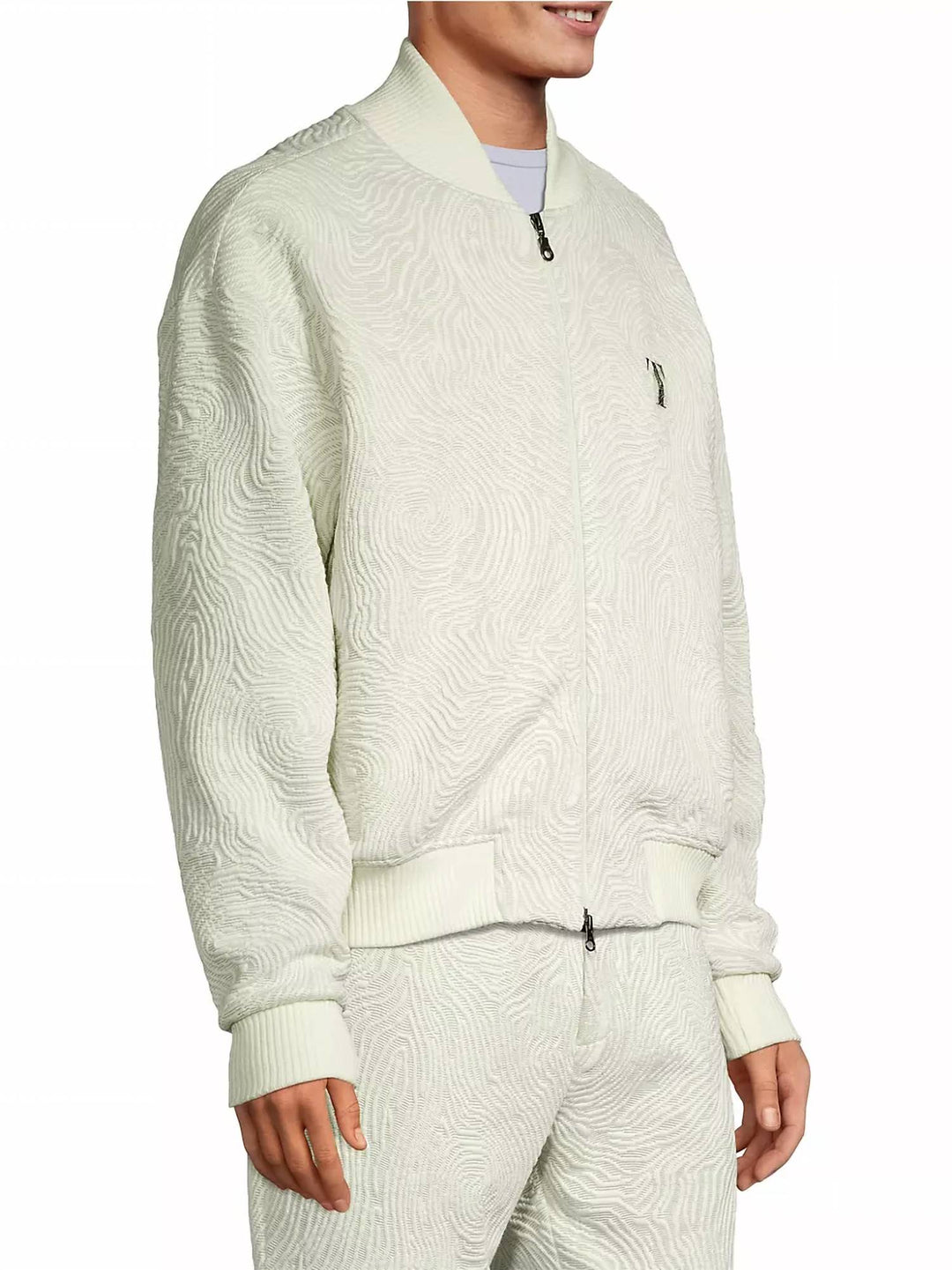 identity 3d blister jacket in cotton