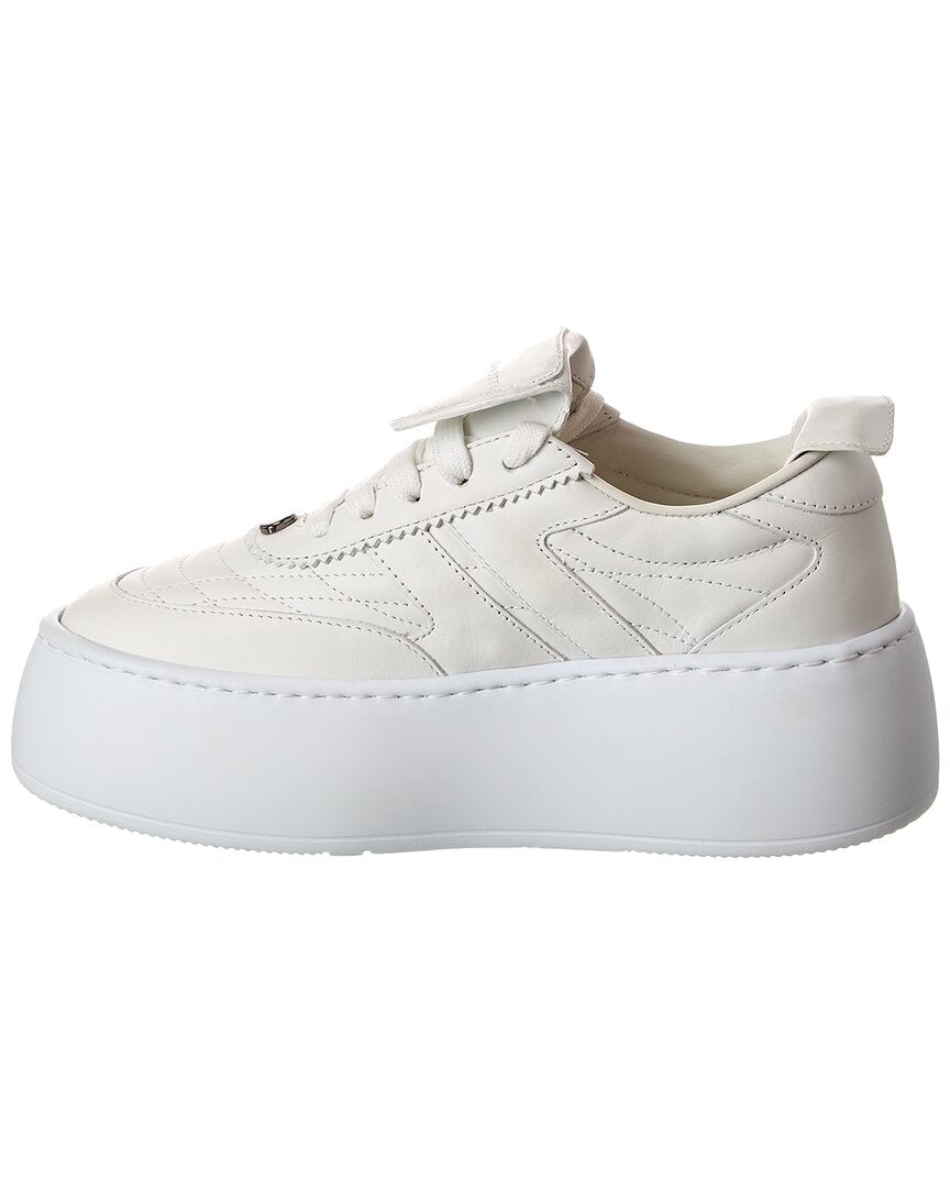 alma leather platform sneaker