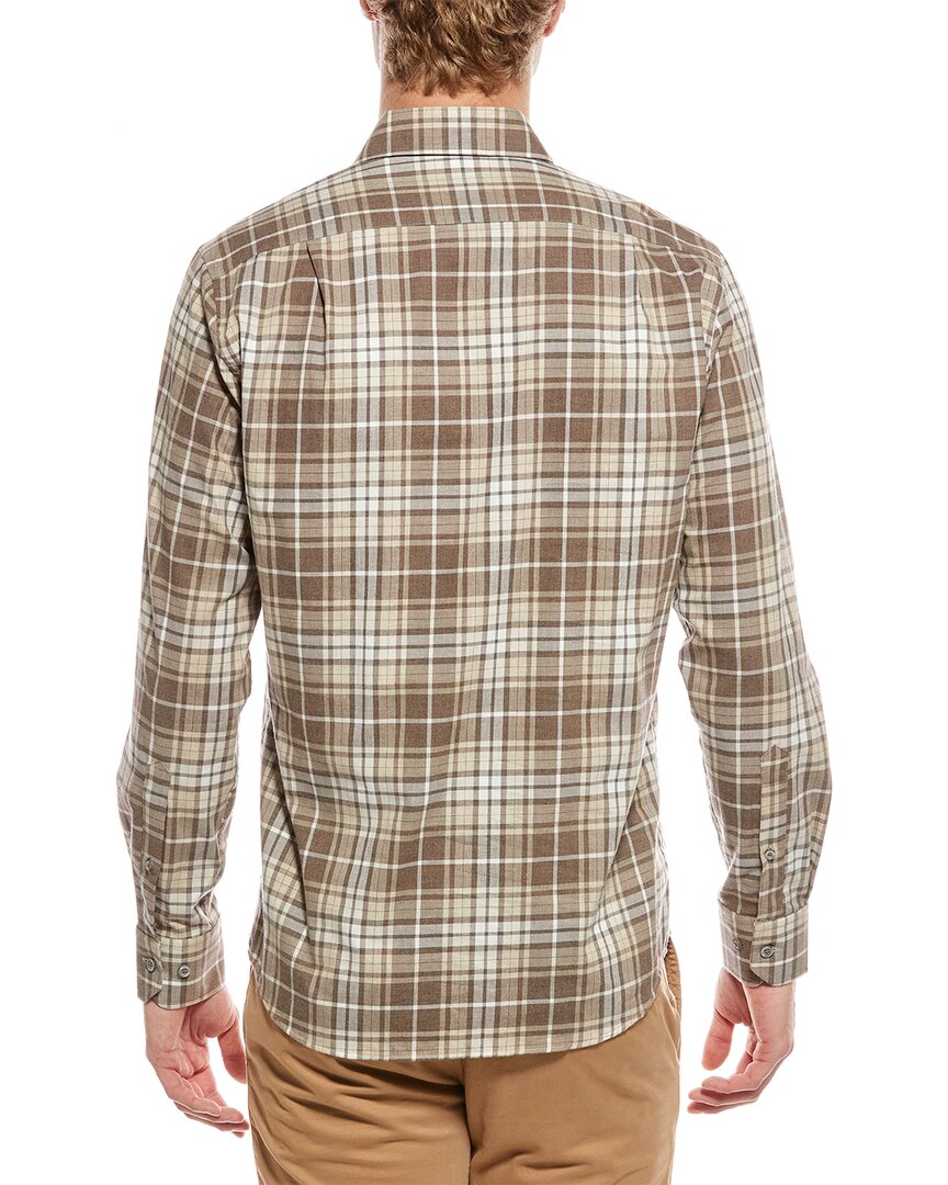 heathered weekend plaid shirt