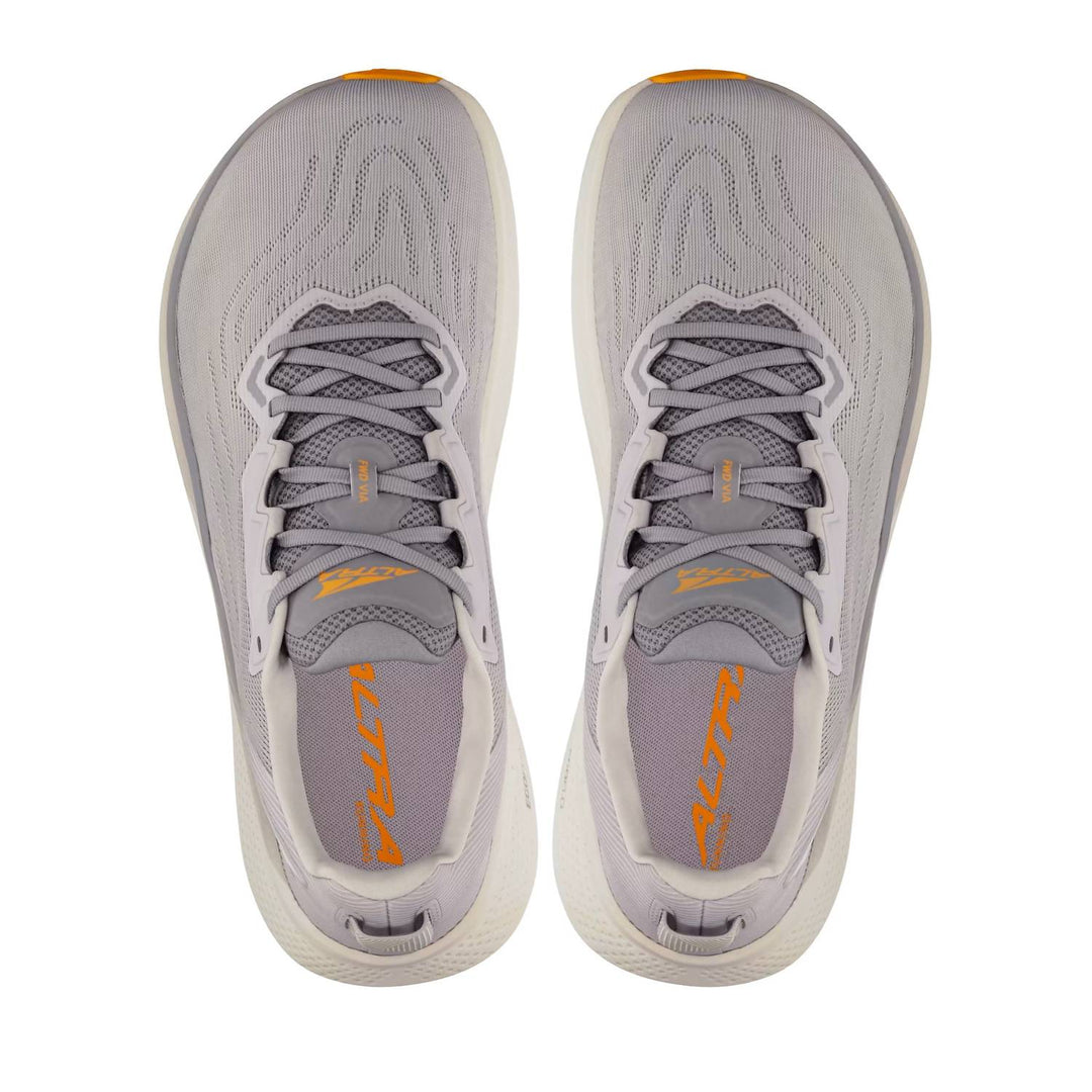men's fwd via shoe in gray/orange