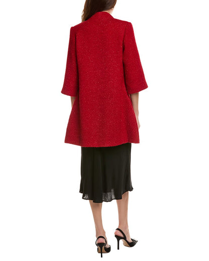 gracelee wool-blend coat