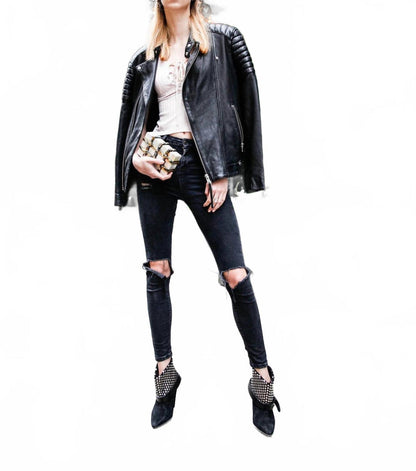 women's tate clutch in beige