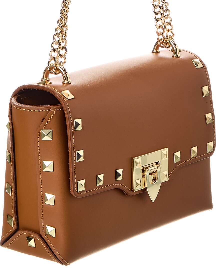 juliette studded leather shoulder bag