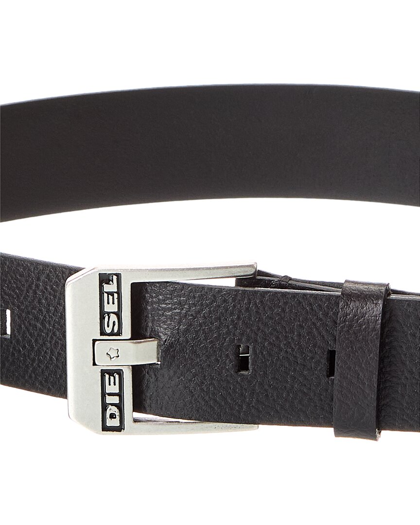 logo bluestar leather belt