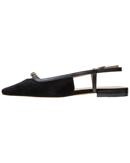 cassidy-l leather slingback flat