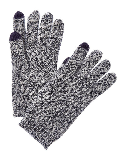sofiacashmere marl texting cashmere glove