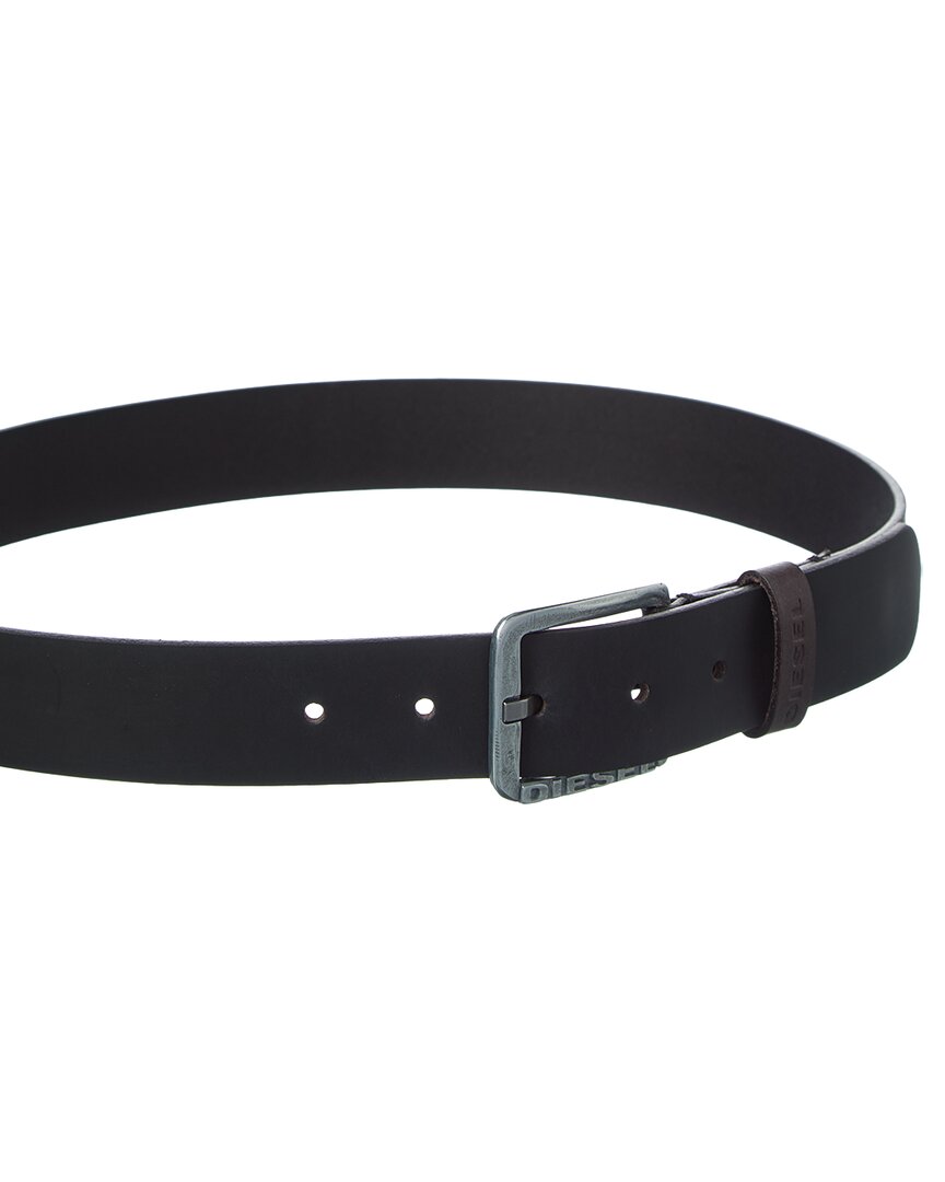 logo b-basic leather belt