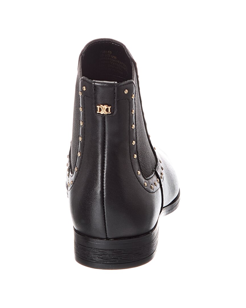 pudded leather boot
