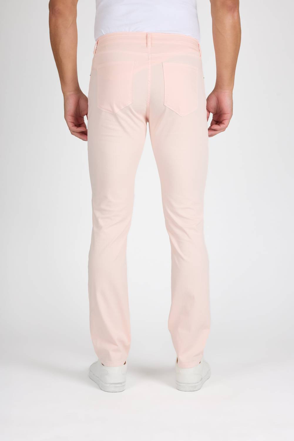 brando slim jeans in coral