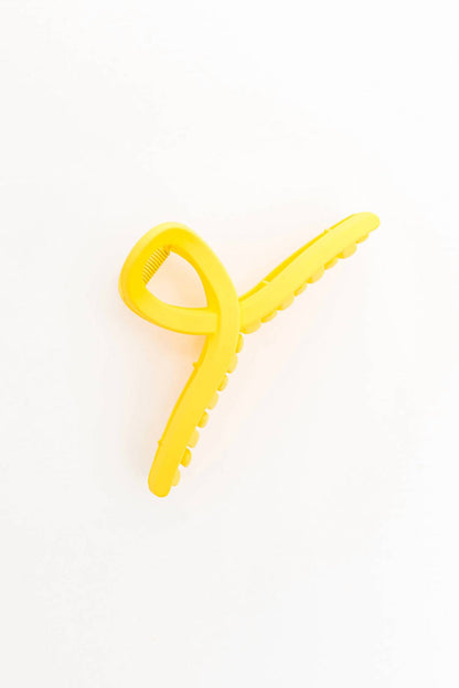 women's claw clip set in lemon