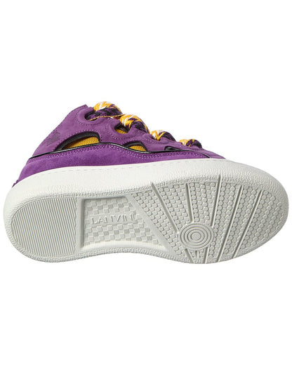 curb leather sneaker