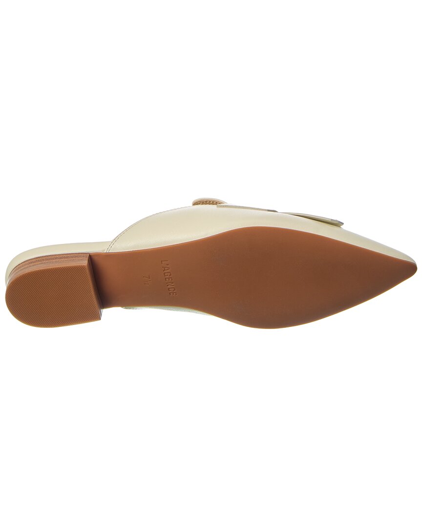 l’agence barbe ii leather mule