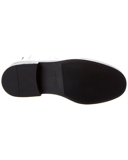 henley leather bootie