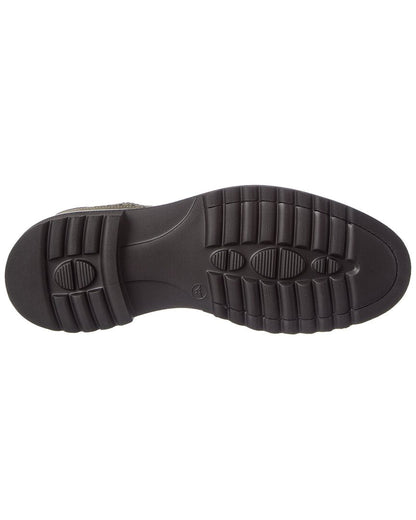 lace-up suede boot