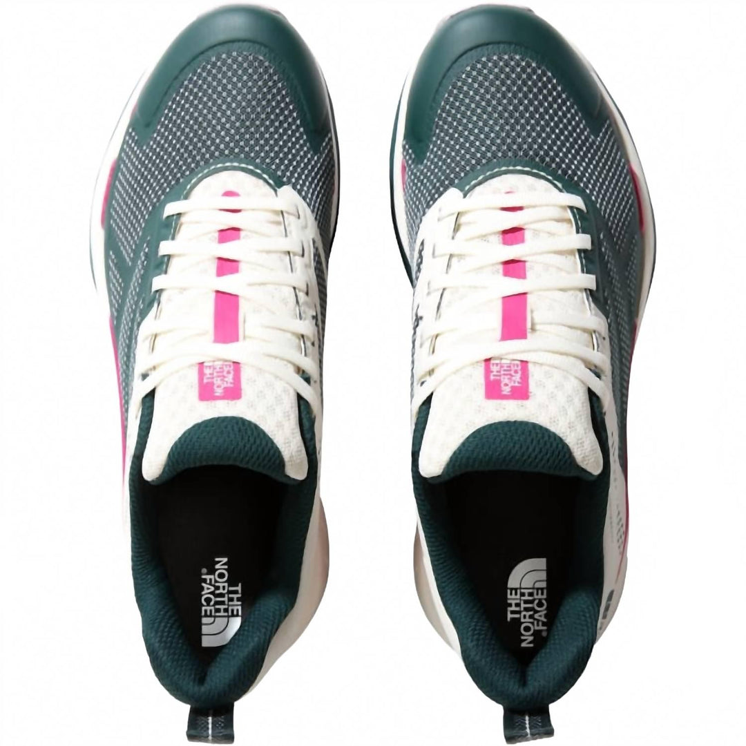 women's vectiv enduris futurelight trail running shoes in ponderosa green/gardenia white