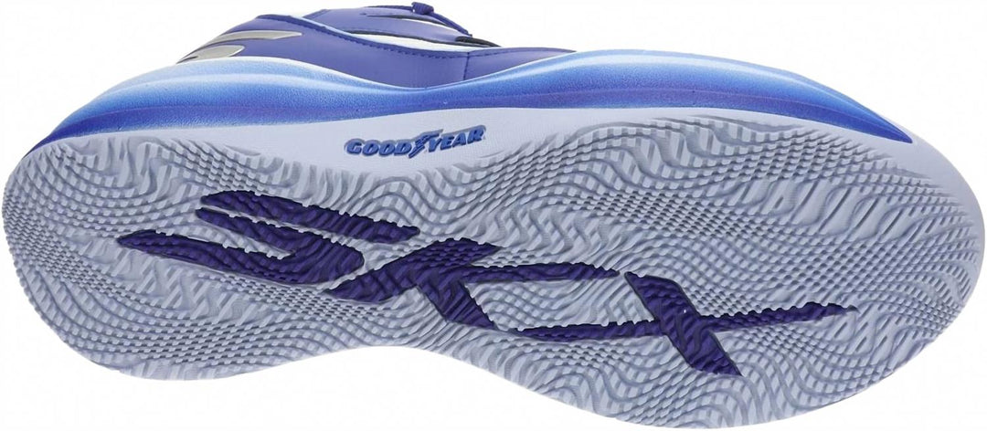 men's skx b-lite basketball shoe in blue/white