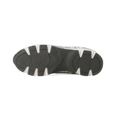 women's banded shoes in grey