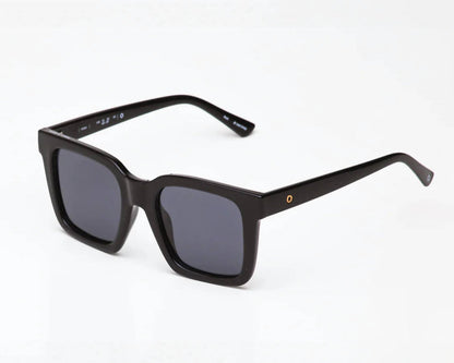 One Size - shiny black polarized