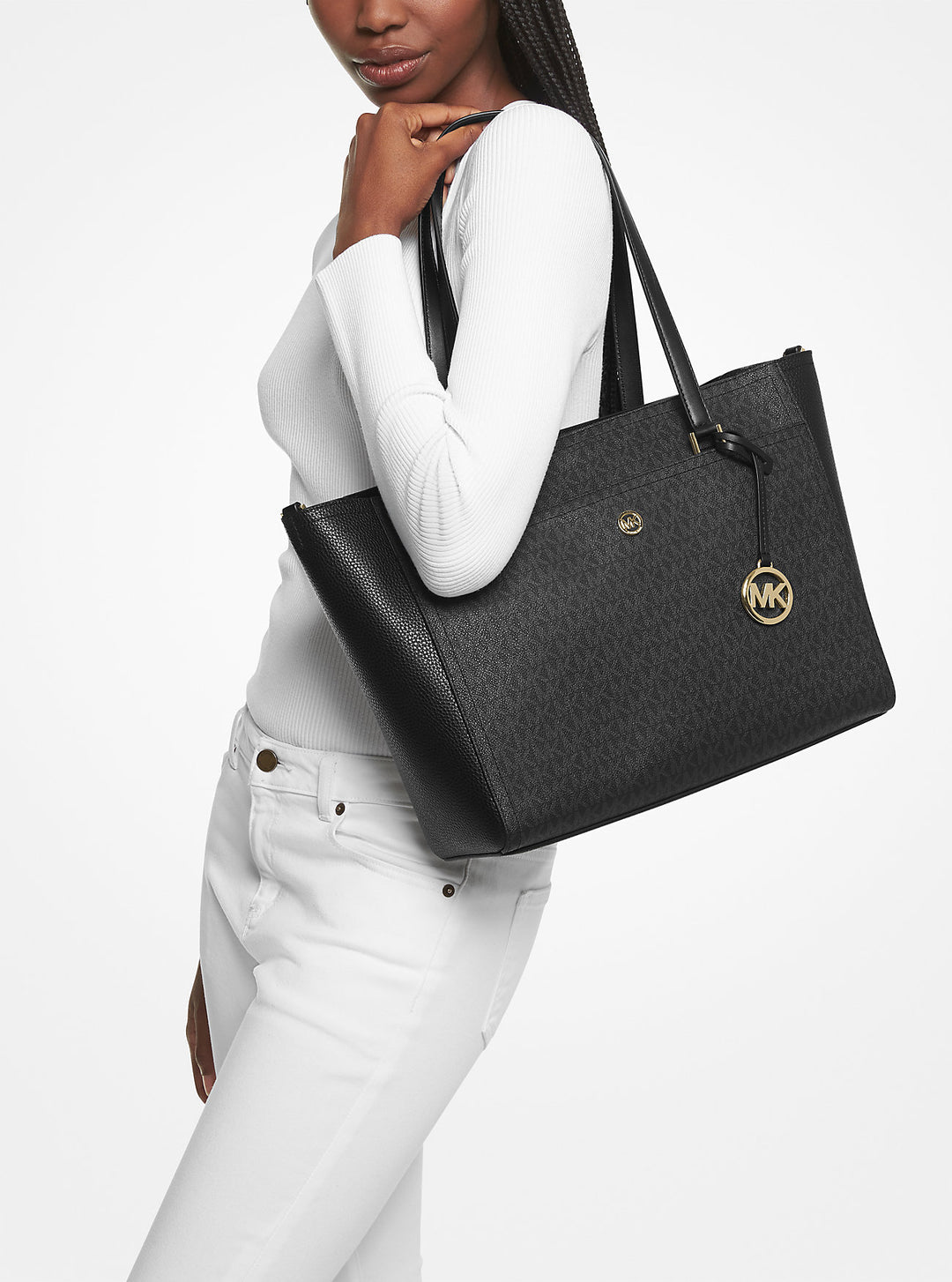 maisie large logo 3-in-1 tote bag