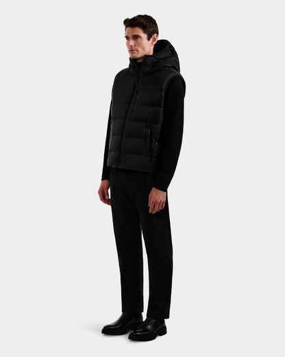 brooks men's down puffer vest