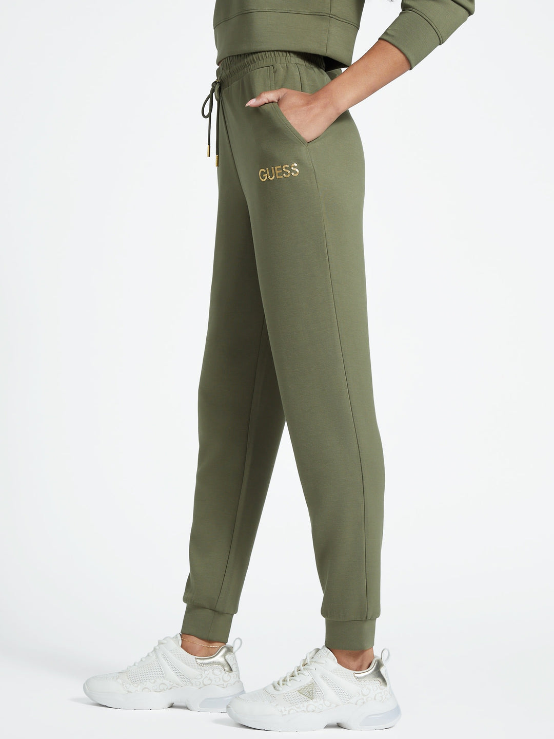 sol logo joggers